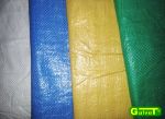 Yellow and blue polypropylene bag; 52g; box 1000 pcs